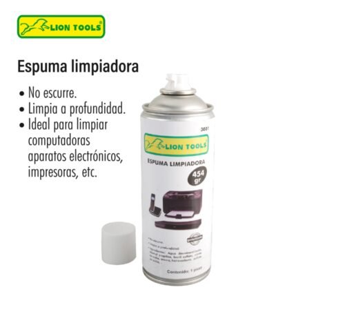 Espuma limpiadora