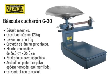 Báscula cucharón g-30