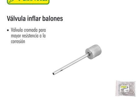 Válvula inflar balones