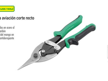 Tijera aviación corte recto