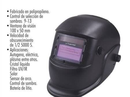 Careta soldar 2 sensores automática
