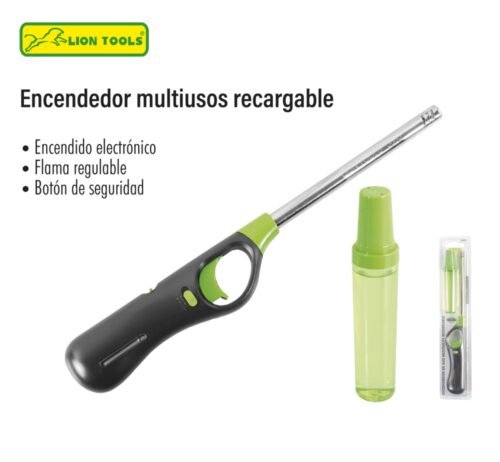 Encendedor multiusos recargable