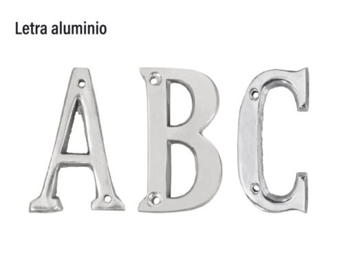 Letra aluminio