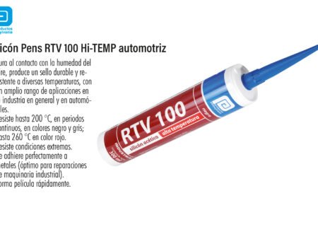 Silicón pens rtv 100 hi-temp automotriz