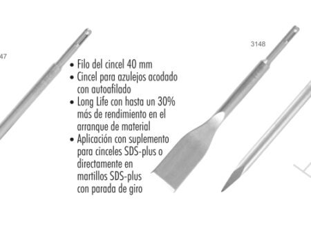 Cinceles sds-plus