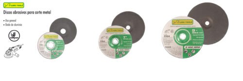 Discos abrasivos para corte metal