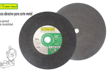 Discos abrasivo para corte metal