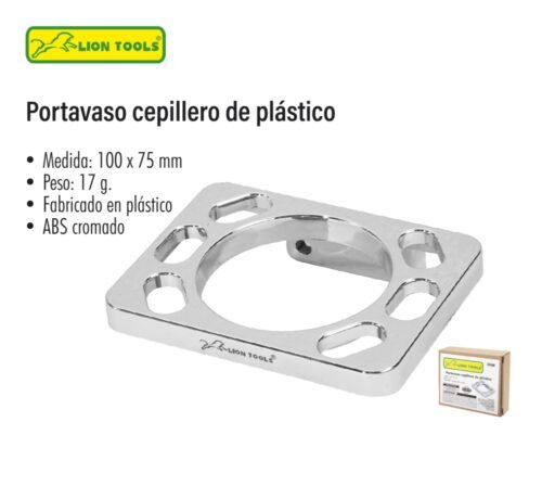 Portavaso capillero de plástico
