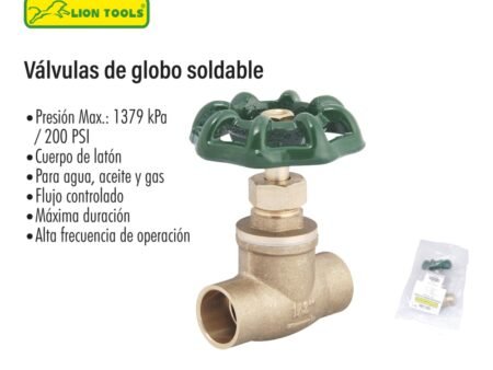 Valvulas de globo soldable