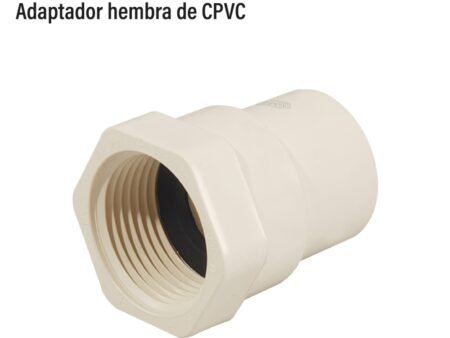 Adaptador hembra de cpvc