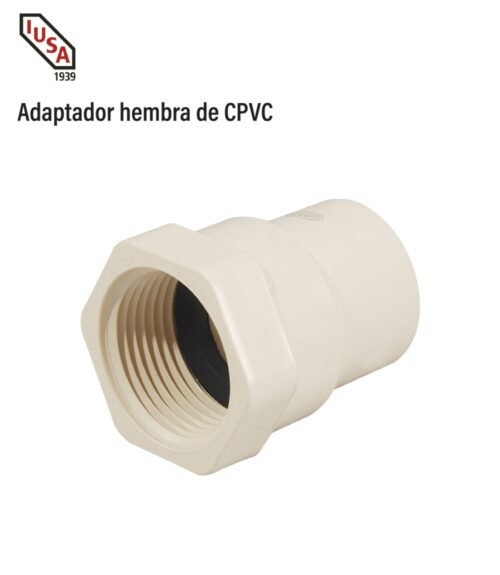 Adaptador hembra de cpvc
