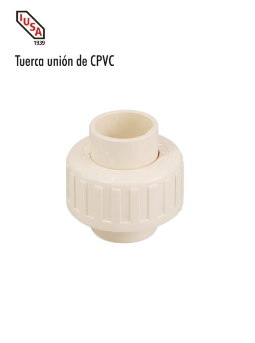 Tuerca unión de cpvc