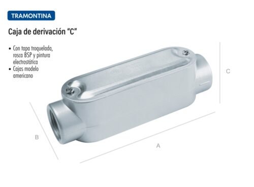 Caja de derivación "c"