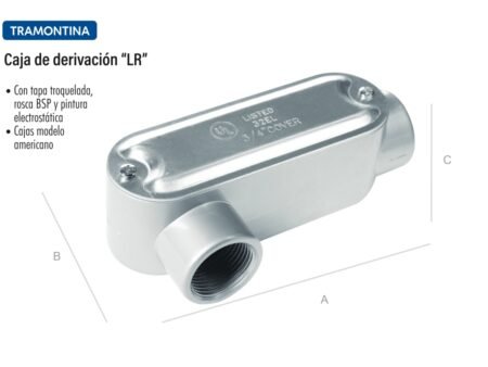 Caja de derivación "lr"