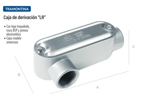 Caja de derivación "lr"