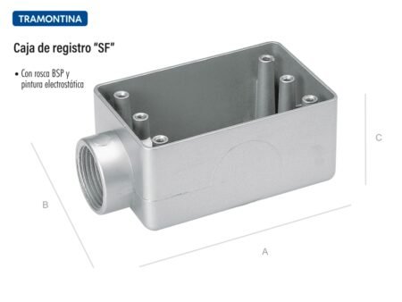 Caja de registro "sf"