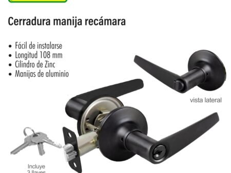 Cerradura manija recámara