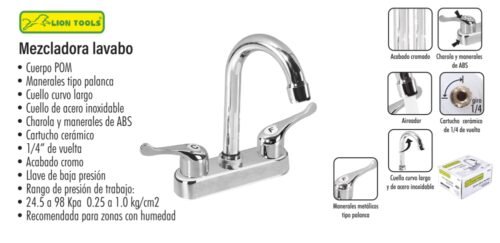Mezcladora lavabo