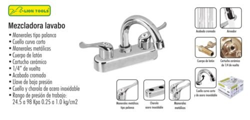 Mezcladora lavabo