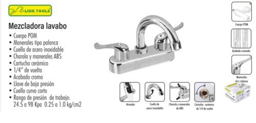 Mezcladora lavabo
