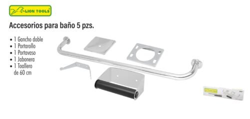 Accesorios para baño 5 pzs.