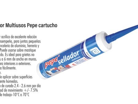 Sellador multiusos pepe cartucho