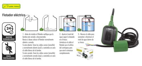 Flotador eléctrico