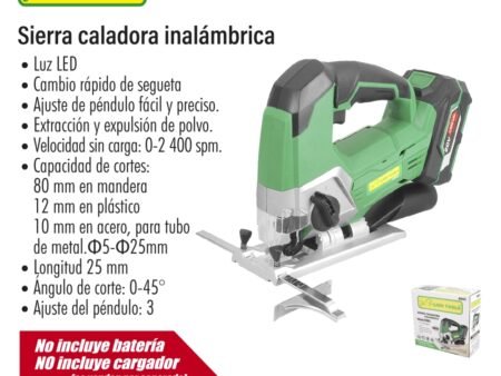 Sierra caladora inalámbrica
