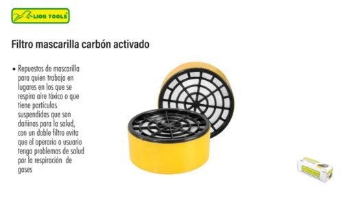 Filtro mascarilla carbón activado