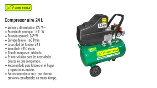 Compresor aire 24 l