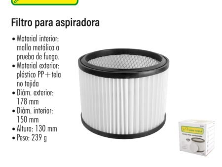 Filtro para aspiradora