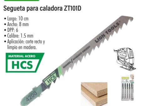 Segueta para celadora zt101d