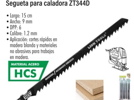 Segueta para caladora zt344d