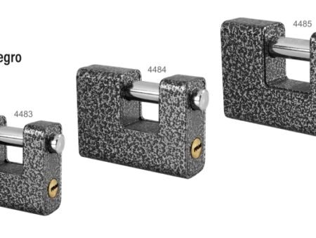 Candados de cortina negro