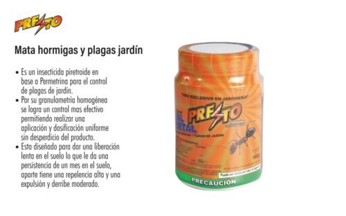 Mata hormigas plagas de jardín