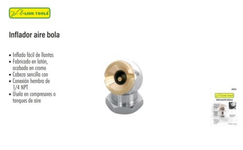 Inflador aire bola