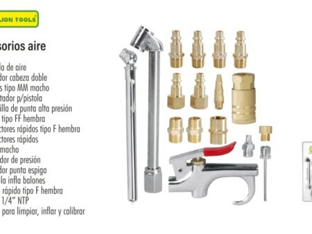 Accesorios aire 17 piezas