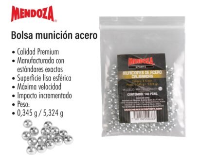 Bolsa municion acero