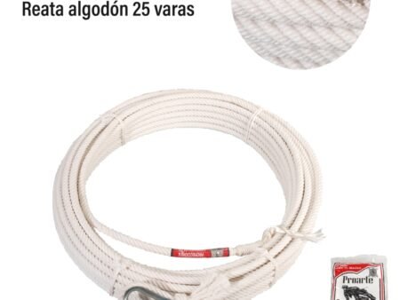 Reata algodón 25 varas