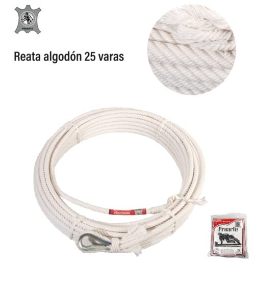 Reata algodón 25 varas