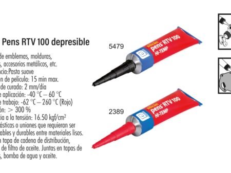 Silicon pens rtv 100 depresible