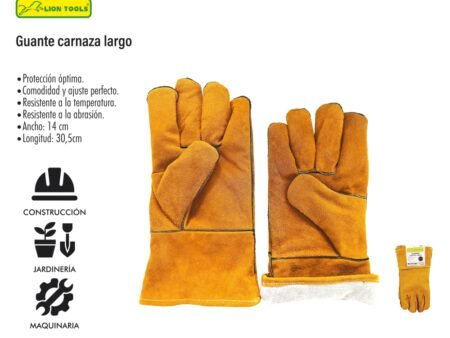 Guante carnaza largo