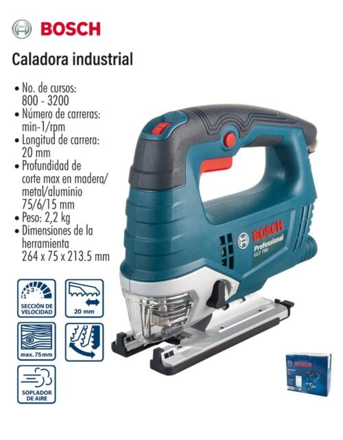 Caladora industrial