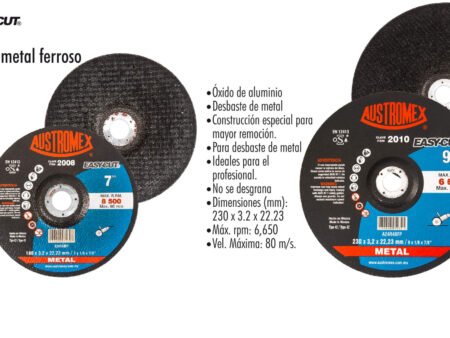 Discos para corte metal