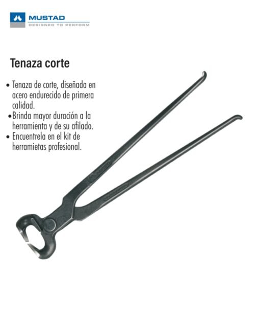 Tenaza corte
