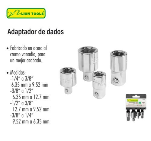 Adaptador de dados 4 piezas