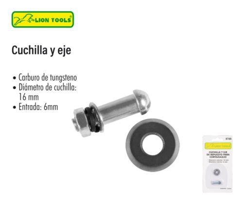 Cuchilla y eje