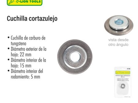 Cuchilla cortazulejo
