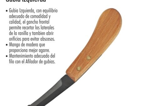 Gubia izquierda