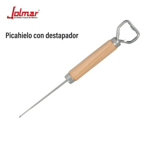 Picahielo con destapador